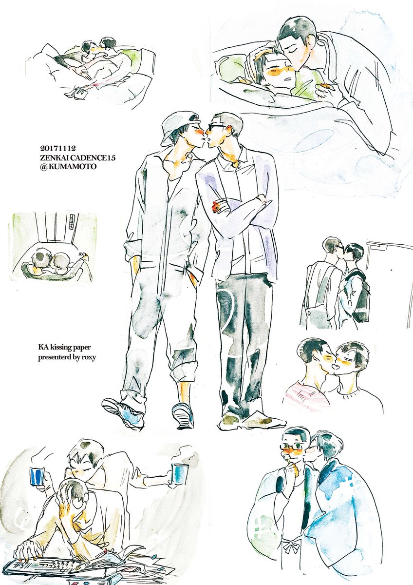 sskitter's tweet photo. 求められていないのはわかっているが、わたしこんなにツナギが好きなんですという絵。ポスターやペーパーで、ここぞとばかりに着せられている人たち https://t.co/j2yTDuNrEk