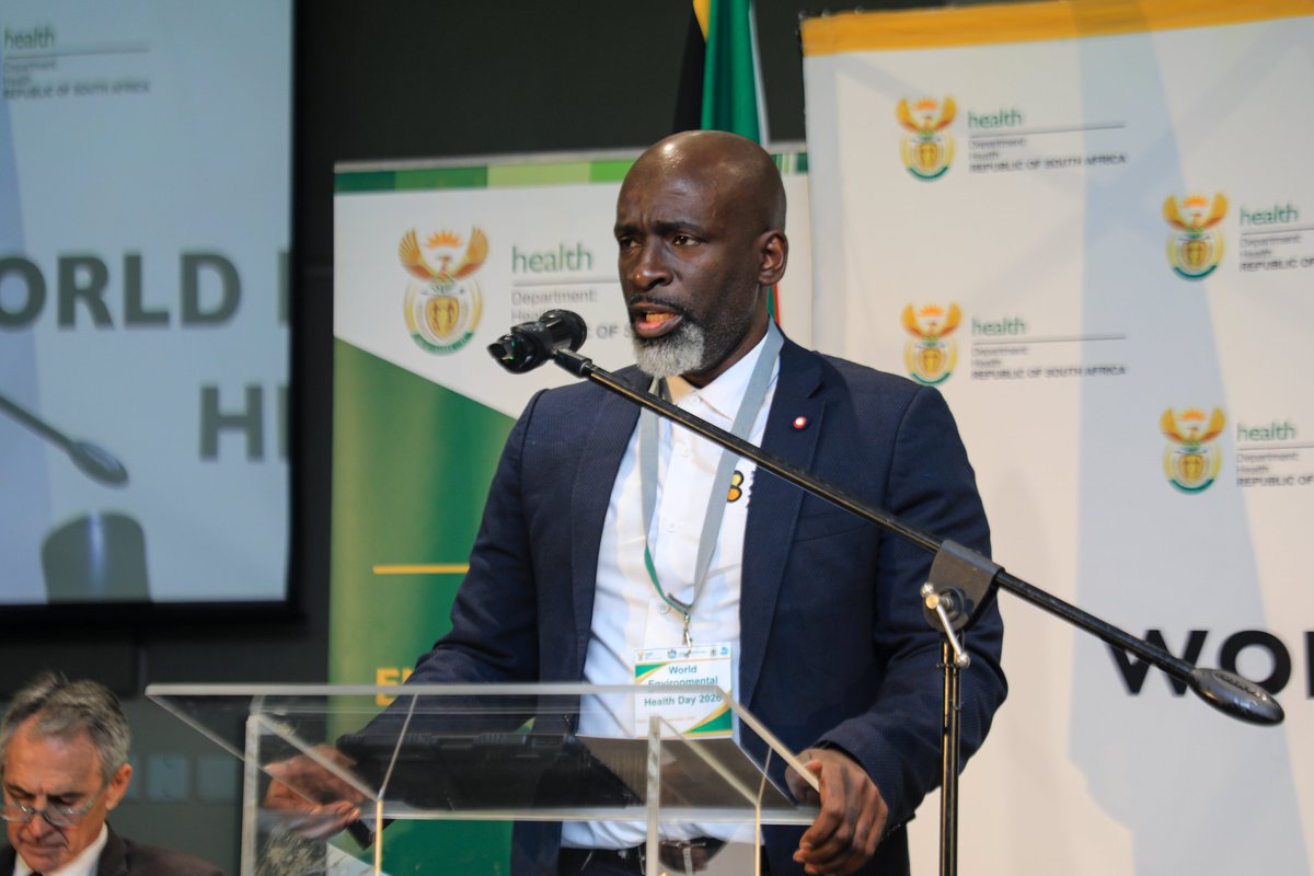 KZDC29's tweet photo. 🌍 #WEHD2026 underway at The Capital Zimbali, hosted by @KZDC29. Leaders, researchers &amp; environmental health practitioners from across SA have united under the theme "Standing with Science to Protect Communities." We're advancing evidence-based solutions for healthier communities https://t.co/sZQOgFHsa5