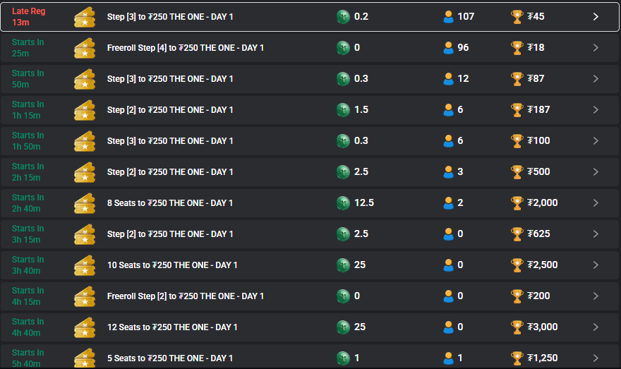 firenkes's tweet photo. 🔥 THE ONE SATELLITES ARE LIVE 🔥

Freerolls, step sats from cents, and direct multi-seat sats to the $250 Day 1s.

Path to $5,000,000 GTD and $1,000,000 first prize is open right now.

From $0 if you want it.

Lobby is filling  get in. 👇 https://t.co/nTxXiA2w70
