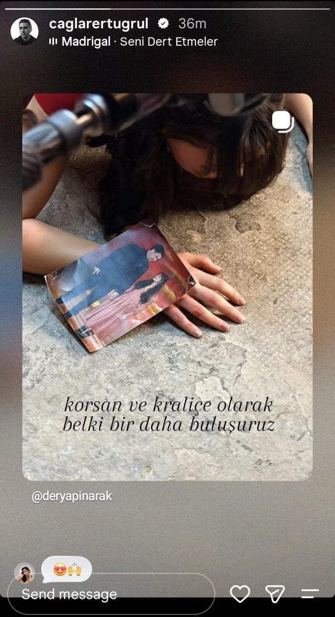 1_amaris's tweet photo. Derya zarar mı veriyorsun umut mu veriyorsun pamuğum duygularımla oynamayın inanırım İnşallah bu bir umuttur 🥹🥹🥹💫

#Prens 
#ÇağlarErtuğrul #DeryaPınarAk https://t.co/mLhVpUgN7s