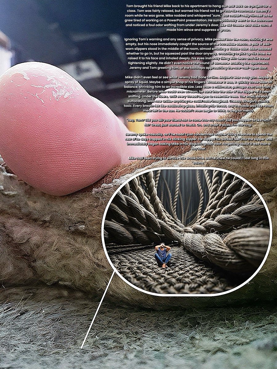 Tinymix312's tweet photo. Extreme sauna in slippers -Giant M/m
Photo by my friend 
#Giant #tiny #shrink #micro #smell #micromacro #macro #sizetwitter #macrophilia #microphilia #tinyman #malegiant #giantmale https://t.co/qlLtw5GKPC