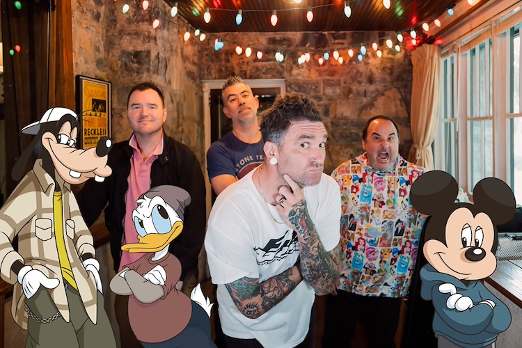 rocksound's tweet photo. New Found Glory took to the stage at Walt Disney World’s EPCOT last night (September 28), where they paid an emotional tribute to late guitarist Chad Gilbert https://t.co/Ez4Yl9qQAe https://t.co/TBN7l4sF6w