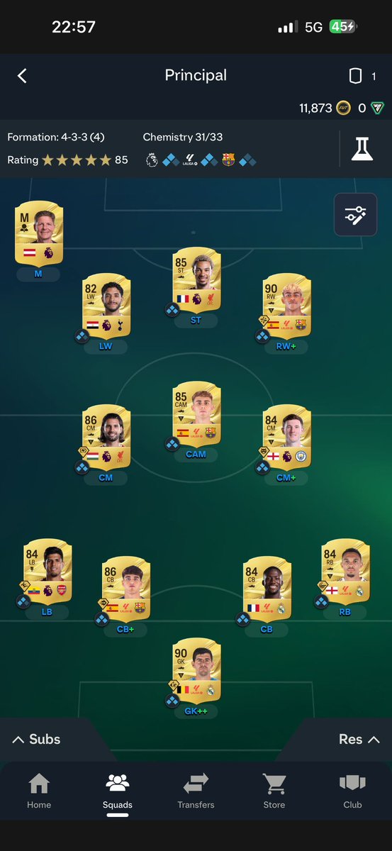 theusinnnnnn's tweet photo. @fleckismo vale o teste né? hahaha e que deixar um Yamal de super sub é foda… tá assim hoje Luquinhasss https://t.co/5hjbu5GMr0