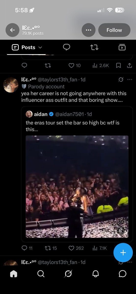 mondeeeb's tweet photo. @taylors13th_fan I wonder how much Taylor paying you to tweet all that. https://t.co/xEIkQRvIXT