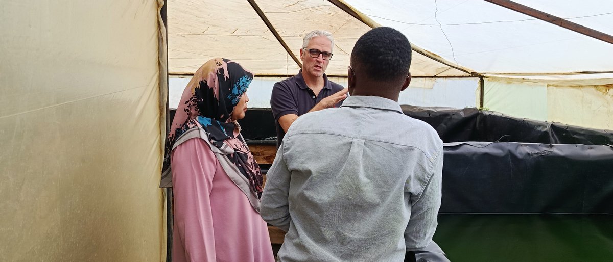 Wemihs2's tweet photo. WEMIHS recently hosted WorldFish for a knowledge-sharing visit on affordable, sustainable fish feeds, including locally available ingredients such as BSF larvae and soybeans.

#WEMIHS #WorldFish #Aquaculture https://t.co/kM4nkwk3Eq