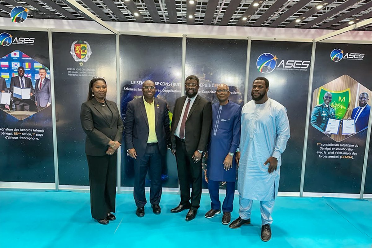 AsesAgence's tweet photo. À travers ces échanges, l’ASES poursuit sa démarche de coopération avec ses homologues africains, avec pour perspective de contribuer à un écosystème spatial continental connecté et structuré.
@pr_senegal | @primature_sn | @gouvernementsn
#ASES #ASPEX2026 #Sénégal #CôtedIvoire https://t.co/plhtJMbY3m