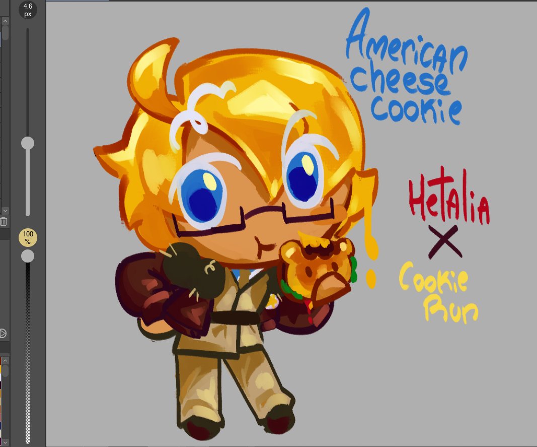 daffotectivee's tweet photo. Repost of the first one I drew since it floped badly
#cookierun #hetalia #aphamerica https://t.co/YBk1HcfhEl