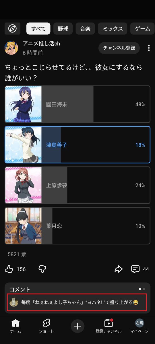 mst_lovelive's tweet photo. ﾀﾞｰｿﾉと迷いに迷ったが、まぁ善子ちゃんですよね。 https://t.co/Ql4Sznejb0