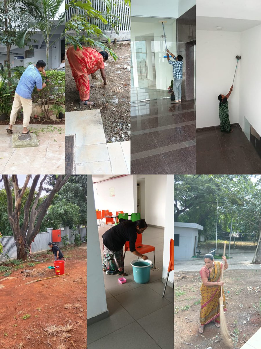 STPIPune's tweet photo. As part of #SwachhtaPakhwada2026, STPI-Pune conducted a cleanliness drive of lobby and surrounding areas of office premises.

#SwachhtaHiSeva #SwachhBharatMission #STPIINDIA

@AshwiniVaishnaw @JitinPrasada
@GoI_MeitY @SecretaryMEITY https://t.co/wUuwcAu1Ai