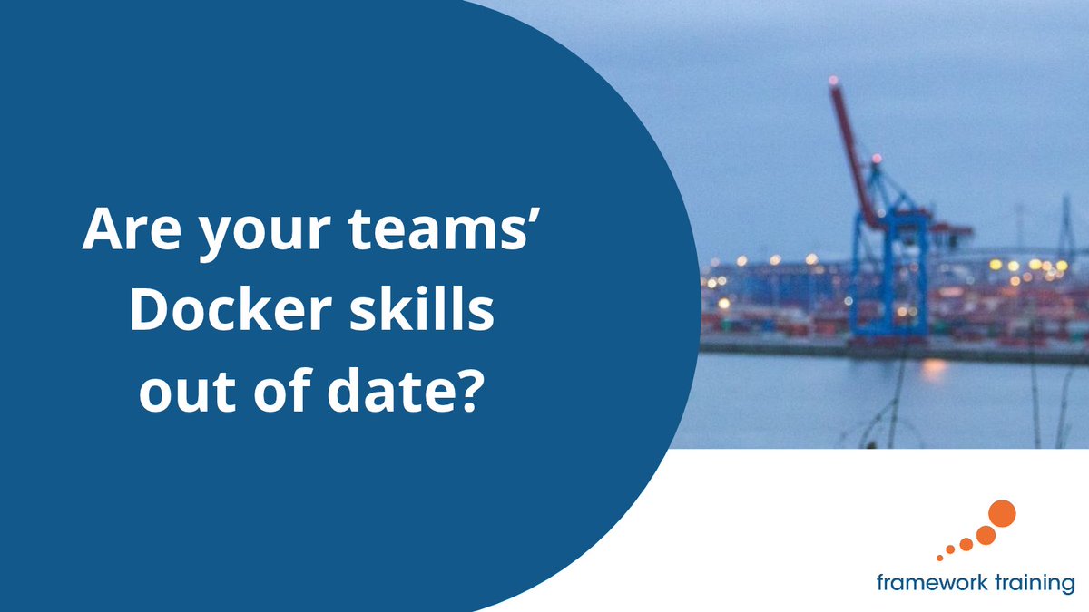 FrameworkTrain's tweet photo. "We did Docker training a couple of years ago" is doing a lot of heavy lifting in 2026.

The course we rebuilt covers what that training almost certainly missed. 

https://t.co/9sWxmArr3N https://t.co/cTMpdJfGd4
