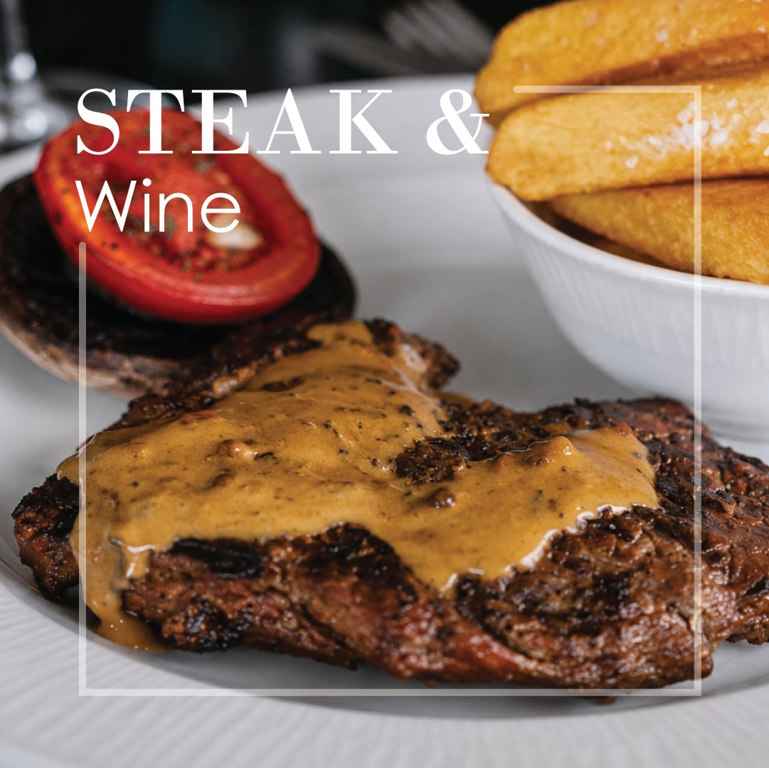 formbyhall's tweet photo. Tuesdays are made for steak.

Enjoy two steak dinners and a bottle of wine for just £50, available every Tuesday from 5pm to 7pm.

A simple midweek treat for two.
https://t.co/FOyn6TEFYx https://t.co/erYxb0Pstu