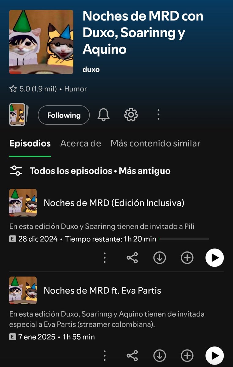 doge_espacial's tweet photo. @MiaZzZ___ Me quedé esperando que monten el capítulo de conter y Vicky 🥲 https://t.co/W35npKiMyI