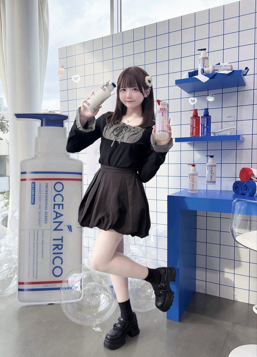 PHgil74137100's tweet photo. 「OCEAN TRICO」のPOP UPへ🫧💙

実際に頂いたシャントリ使ってみたんだけど、香りが超好みだった(՞⸝⸝o̴̶̷̥᷅  ̫ o̴̶̷̥᷅⸝⸝՞)🎀 ⸝⸝꙳ https://t.co/Xigh9uHqZU