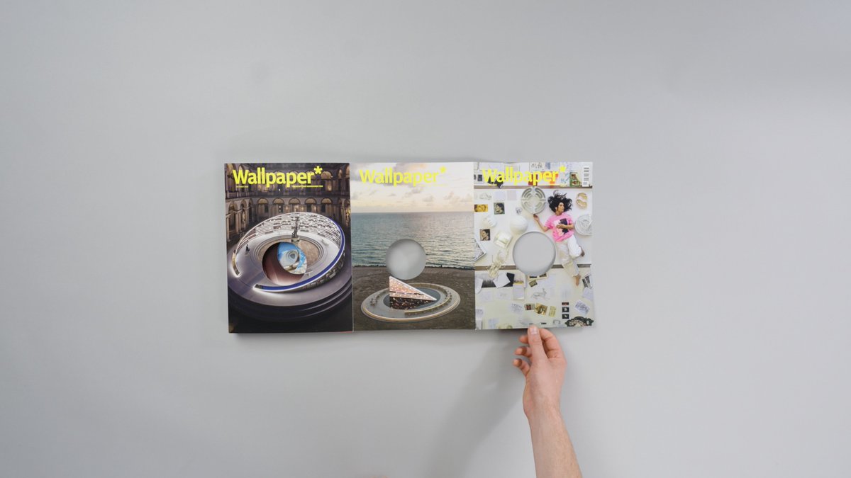 followtreasures's tweet photo. Es Devlin turns a Wallpaper* cover into a folding stage: sixteen pages, one layered iris. Her Design Museum exhibition opens 2 October.
https://t.co/SSxyfEEHNT
Images: Wallpaper*. https://t.co/jtaoIkkotV