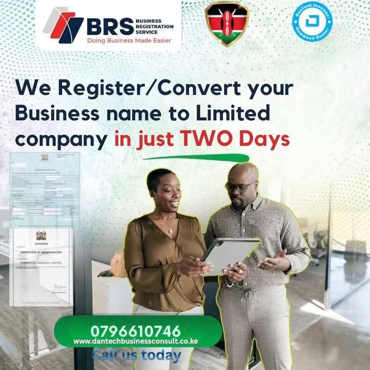 kiu_kenya's tweet photo. Ready to scale? Move to a Limited Company status in just TWO days with #GoDigitalNaRobisearch and protect your personal assets while building credibility.

The Stable Magnate City IRIMS #WanakopaTunalipa #CapitolBet https://t.co/0EJZ9saEf3