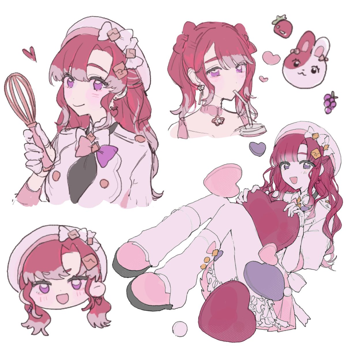 sakumoch_24's tweet photo. つめつめ🍓 #さおと名画 https://t.co/EBgU6Cir2K