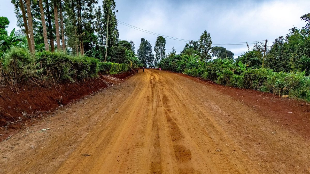 WalterMutethia's tweet photo. DP Prof. @_KithureKindiki inspects ongoing tarmacking of the Mung’etho–Thuthwa–Gathugu–Gakiti Road in Mathira Constituency.
#KindikiInNyeri 
DPMchapakazi https://t.co/05xnRrTjRx