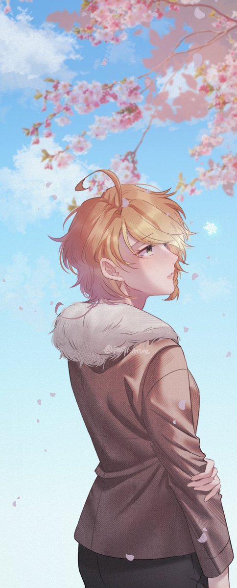 parfaitrine's tweet photo. #noremma 

how much longings must fall like snow,
before that spring day arrives? https://t.co/NRNFLYcKKi