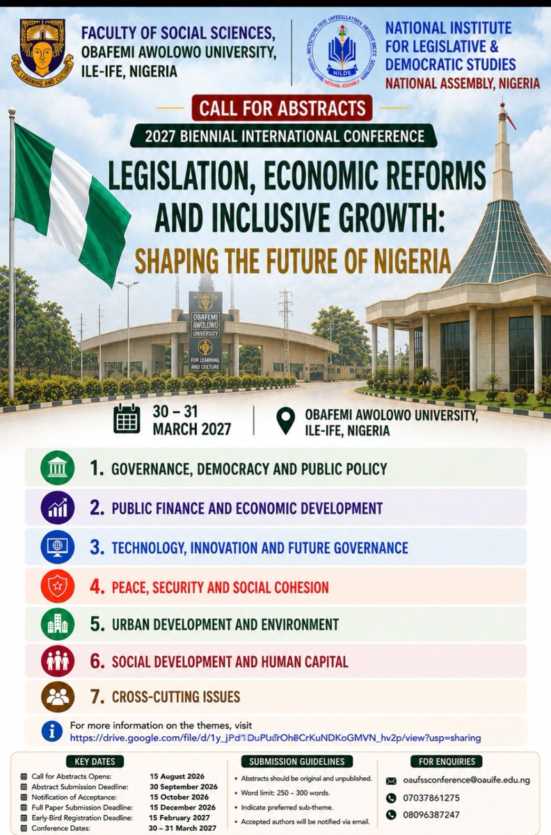 bayorjimoh's tweet photo. CALL FOR ABSTRACTS https://t.co/33HWSvyxv3