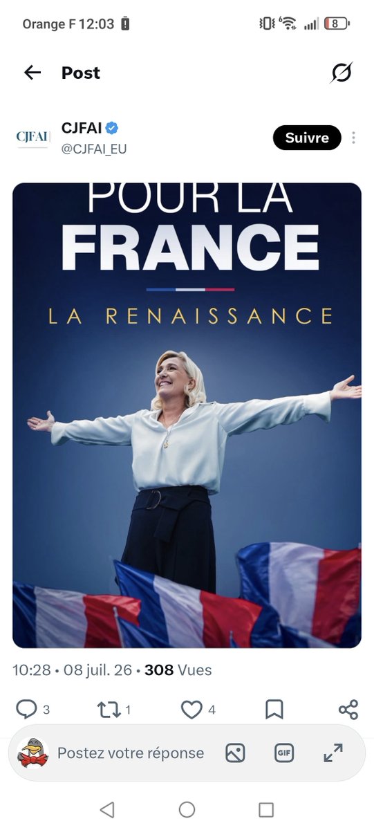 Kzou7's tweet photo. @CJFAI_EU @J_Bardella @Mediapart Ok le compte twitter https://t.co/jLWIb2ghgh