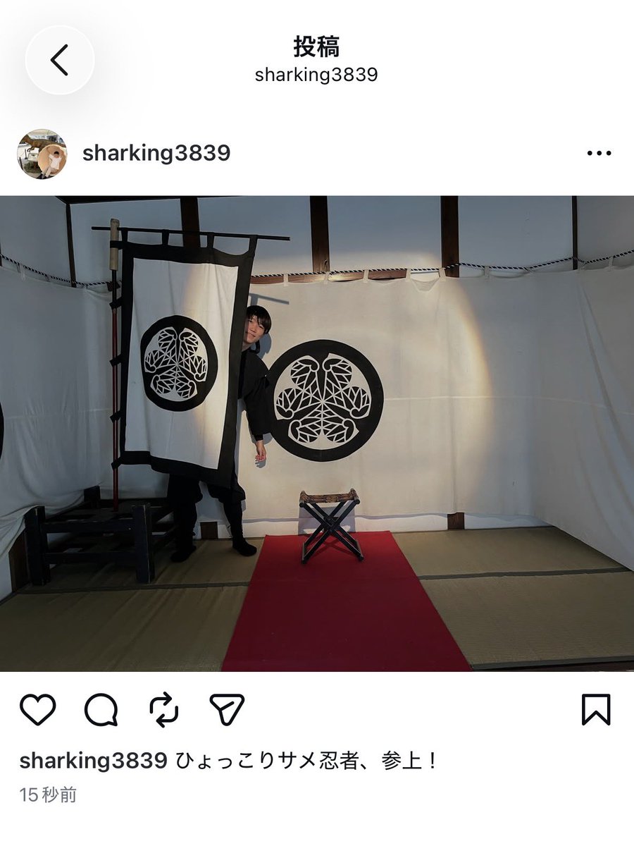 sharkingboy38's tweet photo. なんとこの僕がインスタを始めました！！！
本当にたまーーーに投稿するので、思い出したら見に来てください！👀

プロフィールにリンクツリーがあるのでそこから見れます！👍 https://t.co/qHQvUidXyh