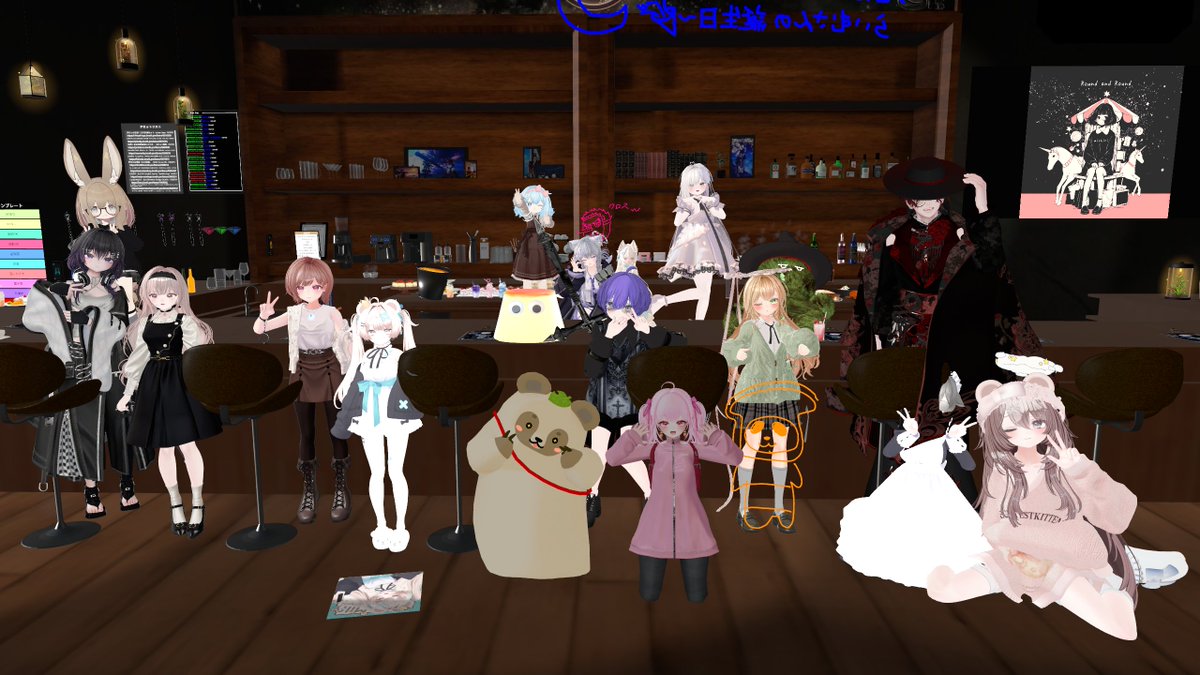 Umitukiboshi's tweet photo. 夕方の部ありがとうございました！ 明日も是非ご来店ください～ #VRC_海月星 https://t.co/rs3Gjfc9vD