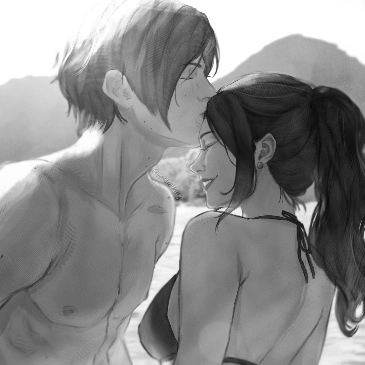 vmddrawing's tweet photo. An Ordinary Day 🍁⛅️ (Complete Thread Below)
—
A little piece about happiness, fear, and the small reasons we choose to stay. 
#LeonKennedy #ClaireRedfield » #Cleon https://t.co/eRO1TrU5Y0