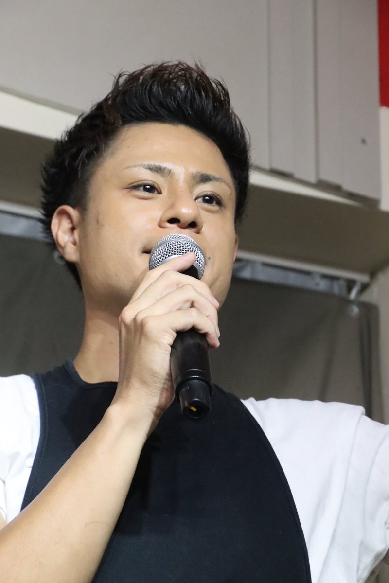 Hellokumanosuke's tweet photo. 2026.09.19 ＃音のヨーロー堂

灯籠祭の夜を越えて、今日も歌う🔥
たいちゃんが刻む、一つひとつの「轍」。
その先の景色が楽しみ✨

#東京力車
#勇者の轍
#田井裕一 https://t.co/NuAnPX40hv