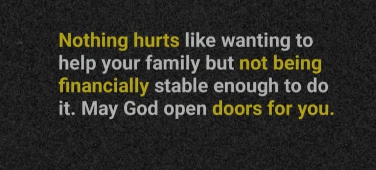 TheGreatness_01's tweet photo. May you be the reason your family doesn't worry about money again. 🙏 https://t.co/uhDMkiRS4T
