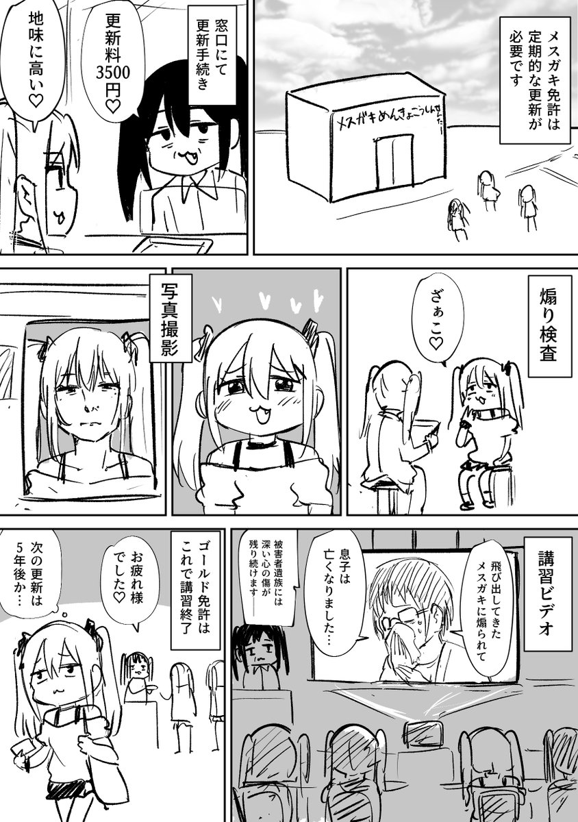 tentenchan2525's tweet photo. メスガキ免許更新 https://t.co/3YZWYZ61xA