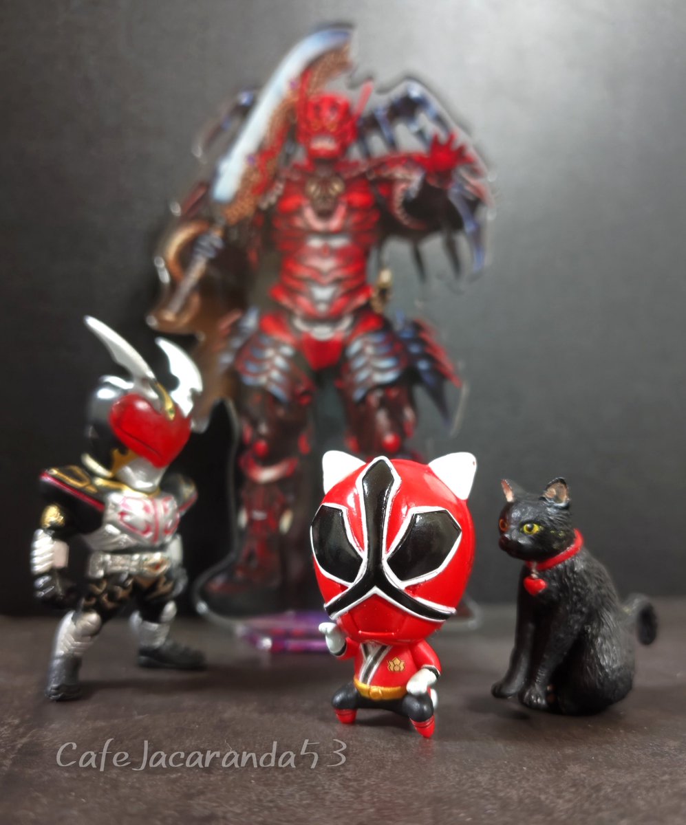 CafeJacaranda53's tweet photo. #招き猫の日 🐱

▼
侍戦隊シンケンジャー
第二十七幕｢入替人生｣ https://t.co/Zk75Nxfjw6