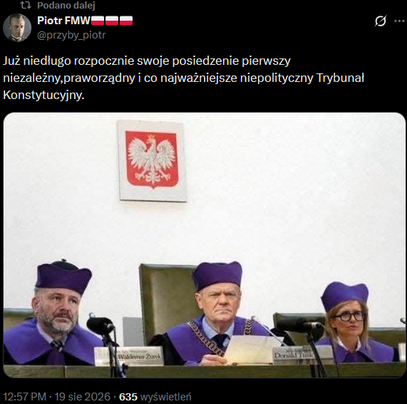 LechNowacki's tweet photo. Naprawdę uważasz, że najważniejszym wyzwaniem są ustawy o PiP a nie ISTNIENIE PAŃSTWA POLSKIEGO?
Albo podaj się do dymisji, Piotrze Dudo/ 
@DudaSolidarnosc albo NATYCHMIAST za3,14erdalaj pod @TK_GOV_PL !
Boisz się tego antypolskiego zdrajcy, @donaldtusk 'a, który grozi nam pałą? https://t.co/odlIatQDeg