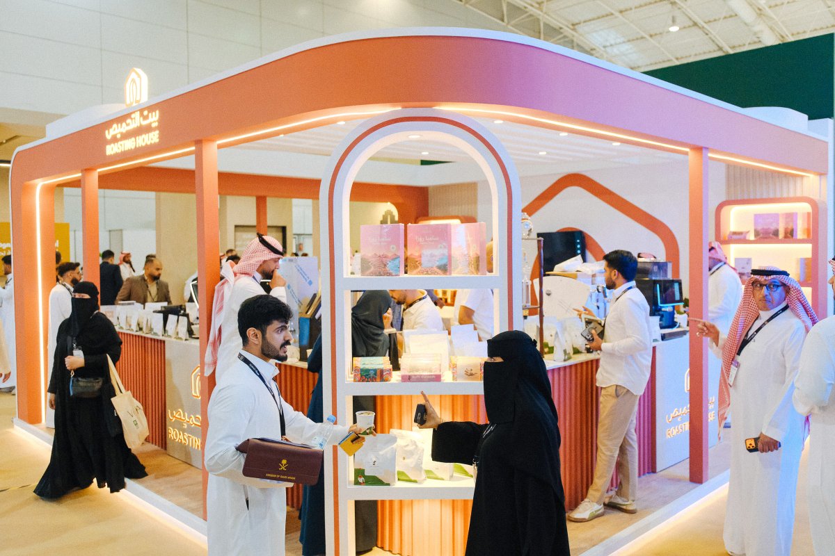 HHExpoSaudi's tweet photo. Coffee culture came alive at CoffeeZone. ☕️

From speciality beans to brewing equipment and café solutions, discover the brands that powered its debut at Hotel &amp; Hospitality Expo Saudi Arabia 2026.

#HHExpoSaudi #CoffeeZone #SaudiCoffee https://t.co/B9l3ORE3ek