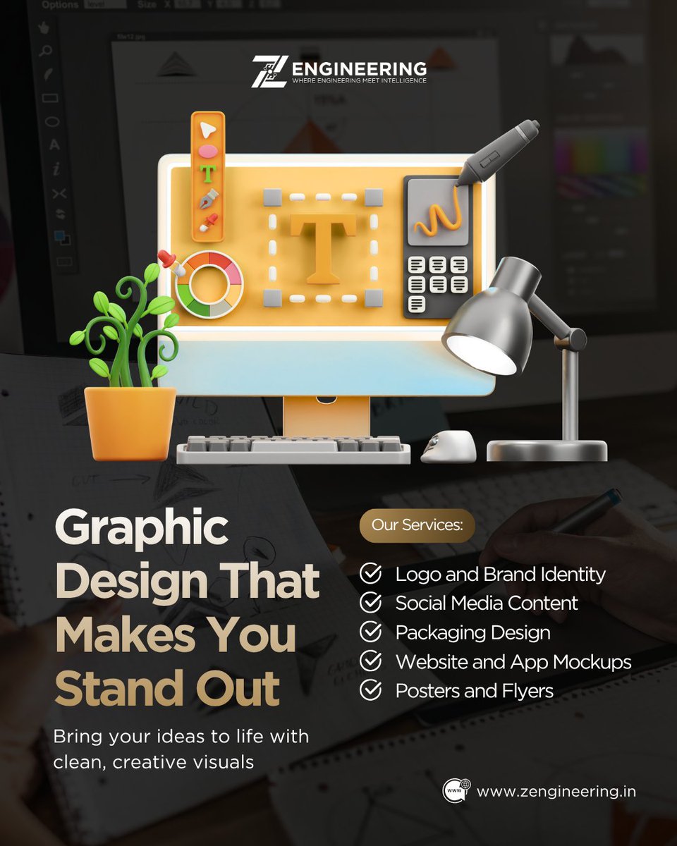 zengineering3's tweet photo. Strong design makes your brand memorable before people read a word. At ZEngineering, we create clean, impactful visuals for branding,social media, packaging &amp; websites that build trust and help businesses stand out.#GraphicDesign #Branding #WebDesign #CreativeDesign #ZEngineering https://t.co/qdTiU6aSwj