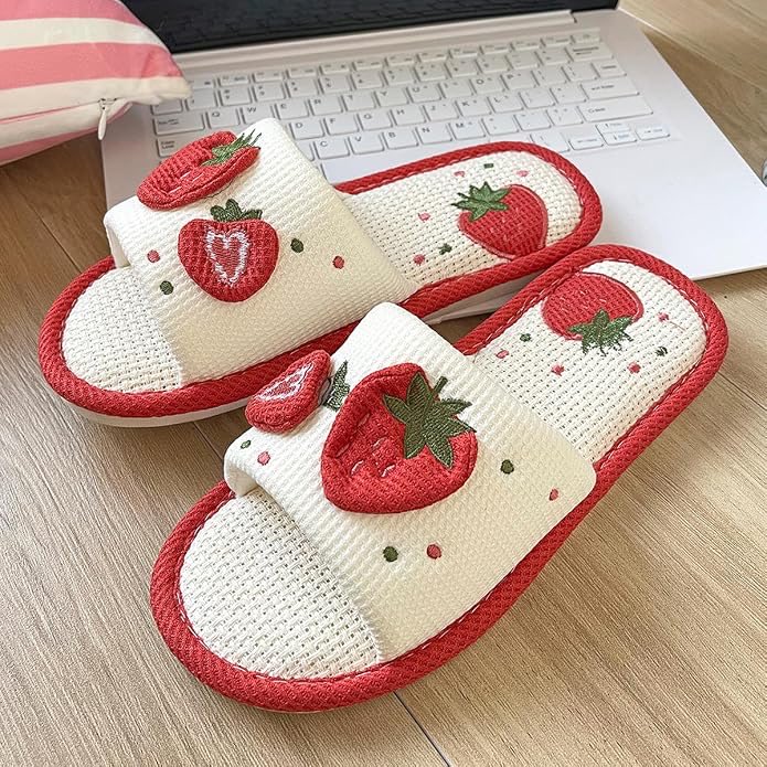 Asthetic_finds's tweet photo. Amazon finds!

Linen House Slippers Indoor Open Toe Slides Bedroom Lightweight Stawberry Slippers Non Slip For Women Comfort Shoes

#ad#amazonfinds https://t.co/NWNtO7qL2K