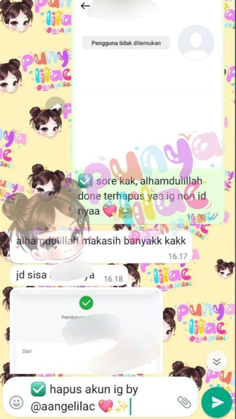 thmnul's tweet photo. jasa pulihkan dan balikin akun…❕

❗️jasa sadap wa / jasa hack akun
❗️jasa hapus akun / lacak hp hilang
❗️jasa pemulihan akun lupa password 
❗️unsus unsuspend akun

Instagram, tiktok, facebook, line, email, twitter, youtube dll❗️
 
order melalui wa di bio https://t.co/lXUxdJ46xA