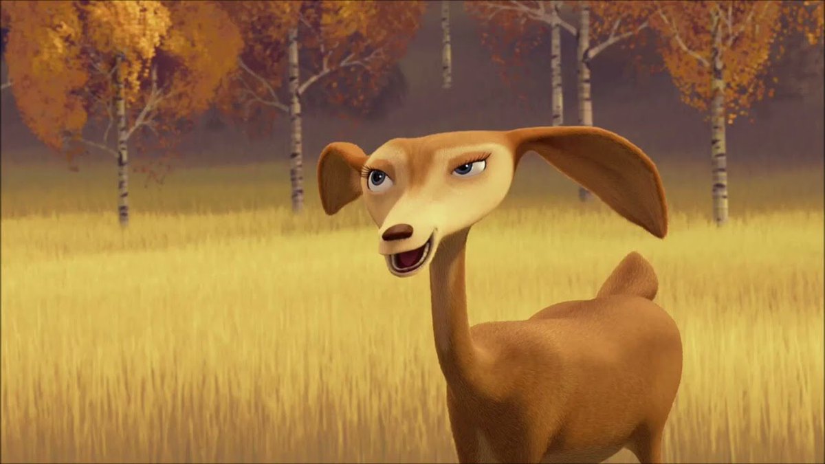 alec_behan's tweet photo. Happy 20th anniversary to Open Season (2006) from Giselle! ❤️🦌 https://t.co/qZmgLHEnXm