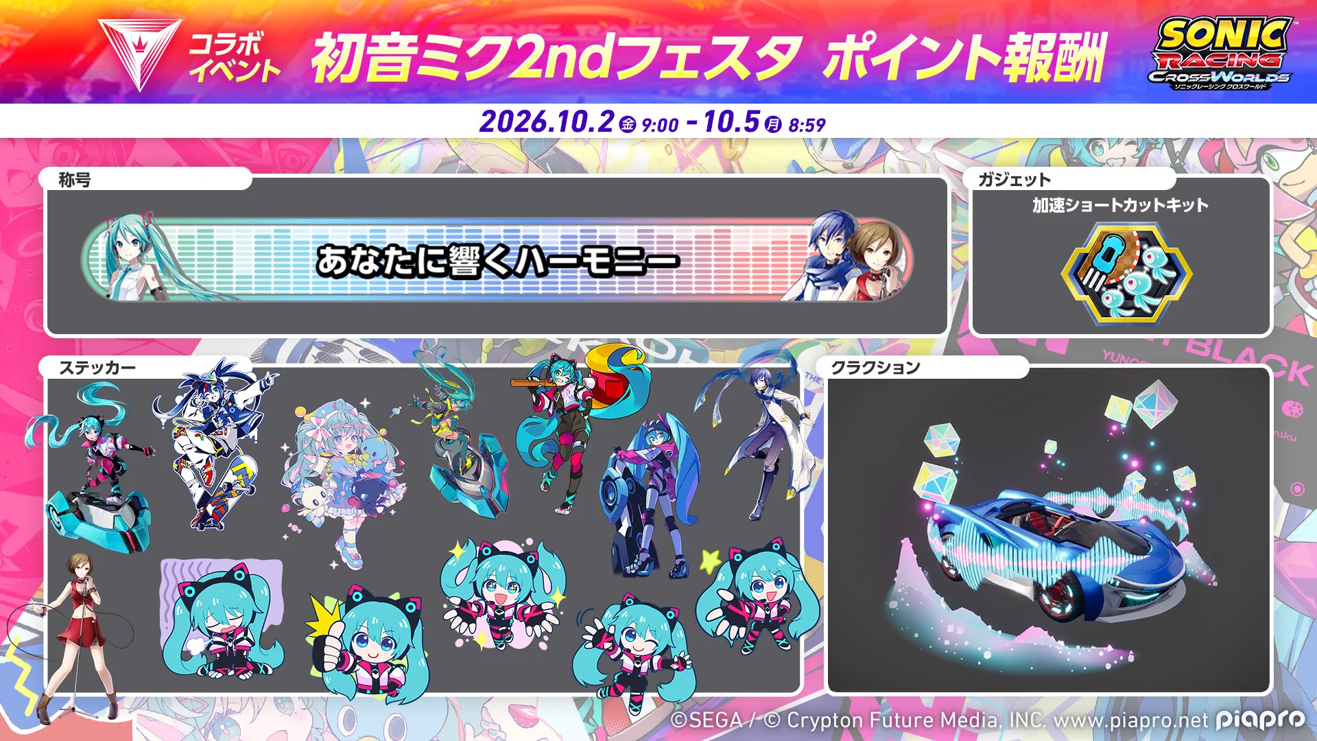 ソニックレーシング クロスワールド on X: 