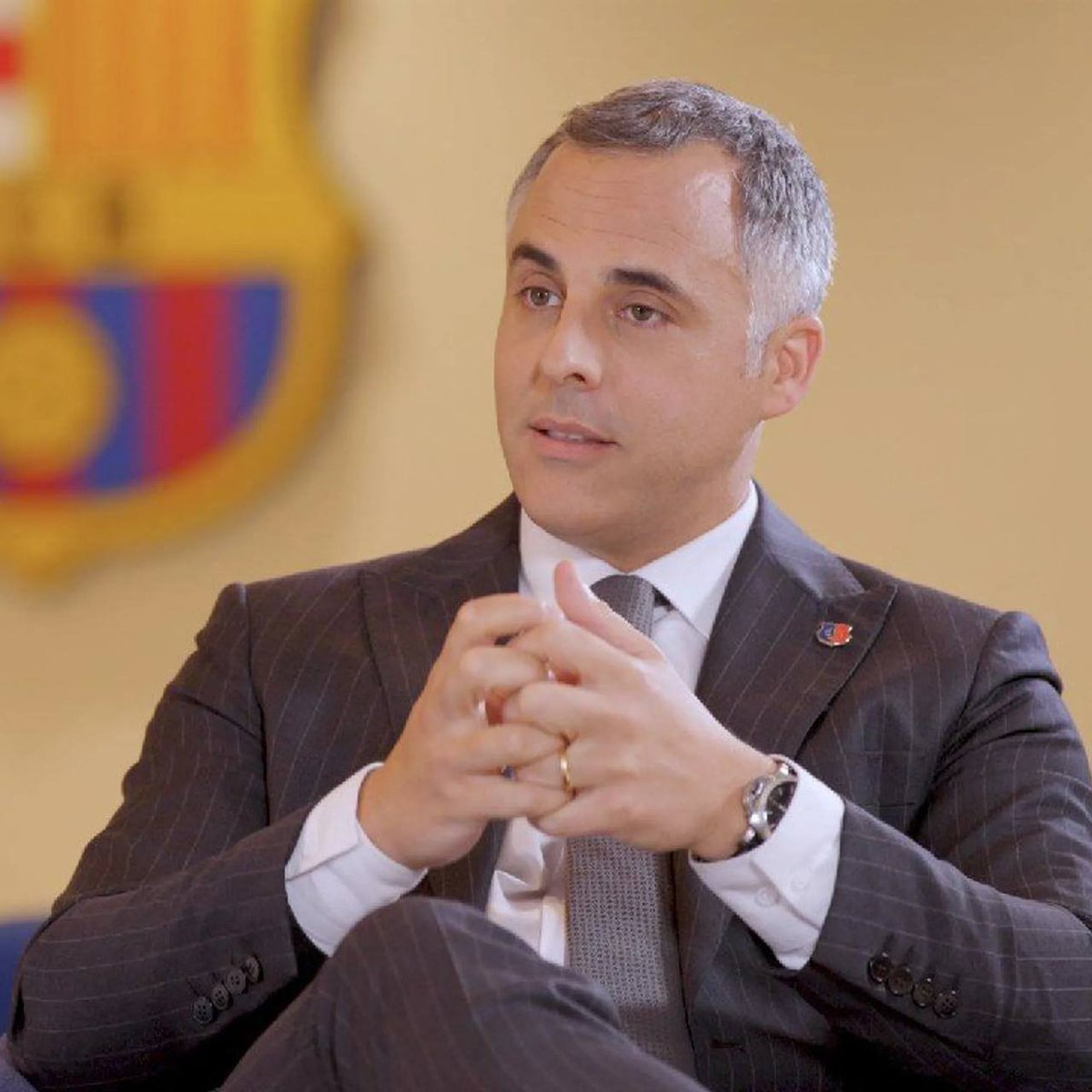 Barca1899Update's tweet photo. Manel del Rio is leaving his position as CEO of Barcelona "by mutual agreement," just a year after taking office.

The position will remain vacant for the time being, and Sergi Serrano will take on the new role of financial director.

(1/2) https://t.co/PqnhkORO2E