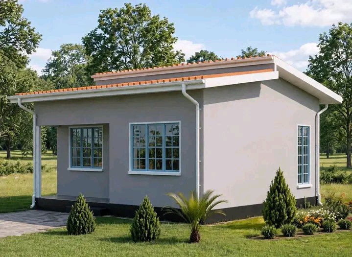 CPM_Mutuse's tweet photo. From a builder,

Simple minimalistic  2 beedrooms house. You need 30 iron sheets., 65 bags of cement.

Floor Area 49M² https://t.co/JCEBM8LrF6