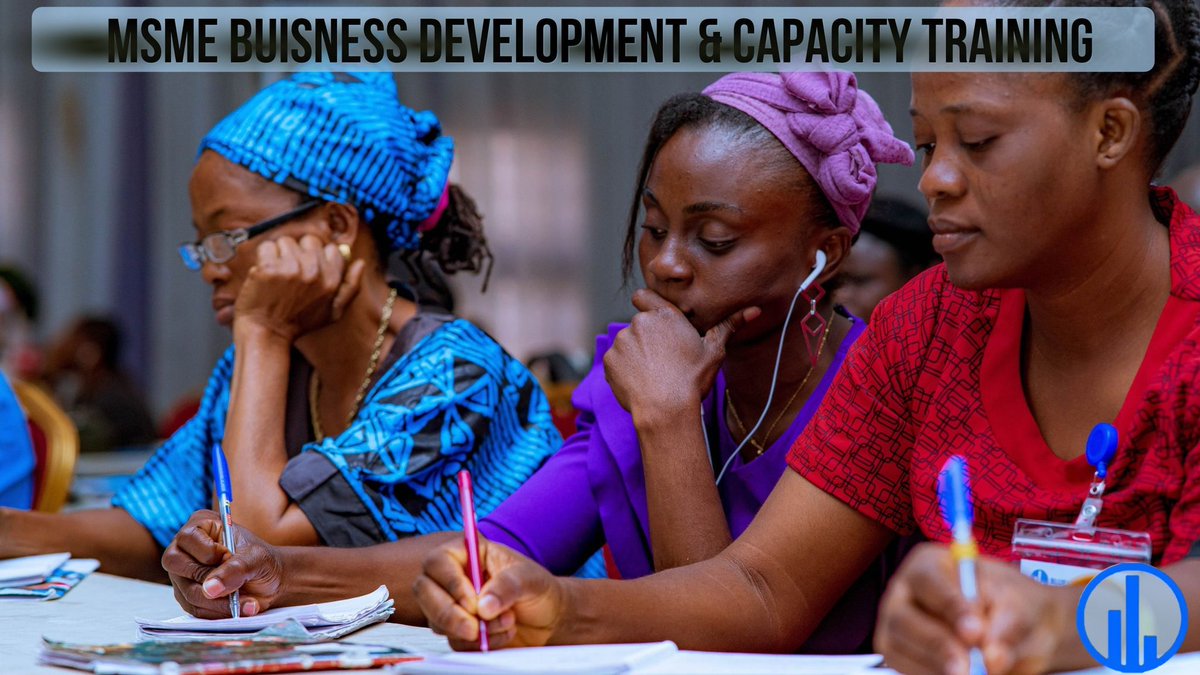 BlueSteelNG's tweet photo. MSME DEVELOPMENT &amp; CAPACITY TRAINING for MSME BENEFICIARIES.

#scaleup #msme #lagos #training https://t.co/fXJCl7NrJx