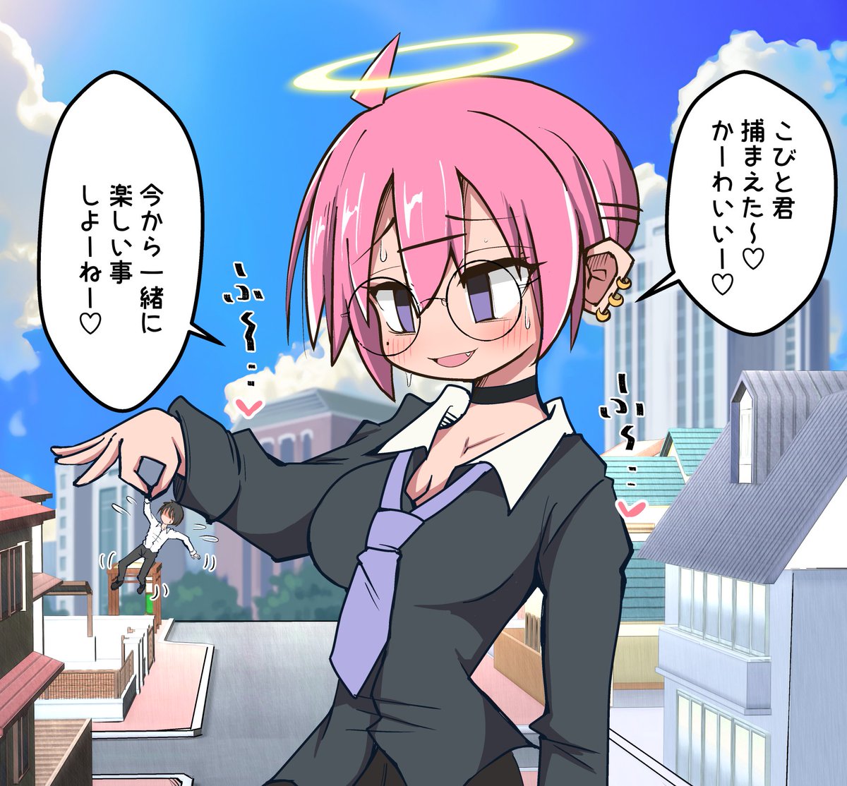 risuzuao's tweet photo. 街中で 1/2 https://t.co/FfqJkCvv8Y
