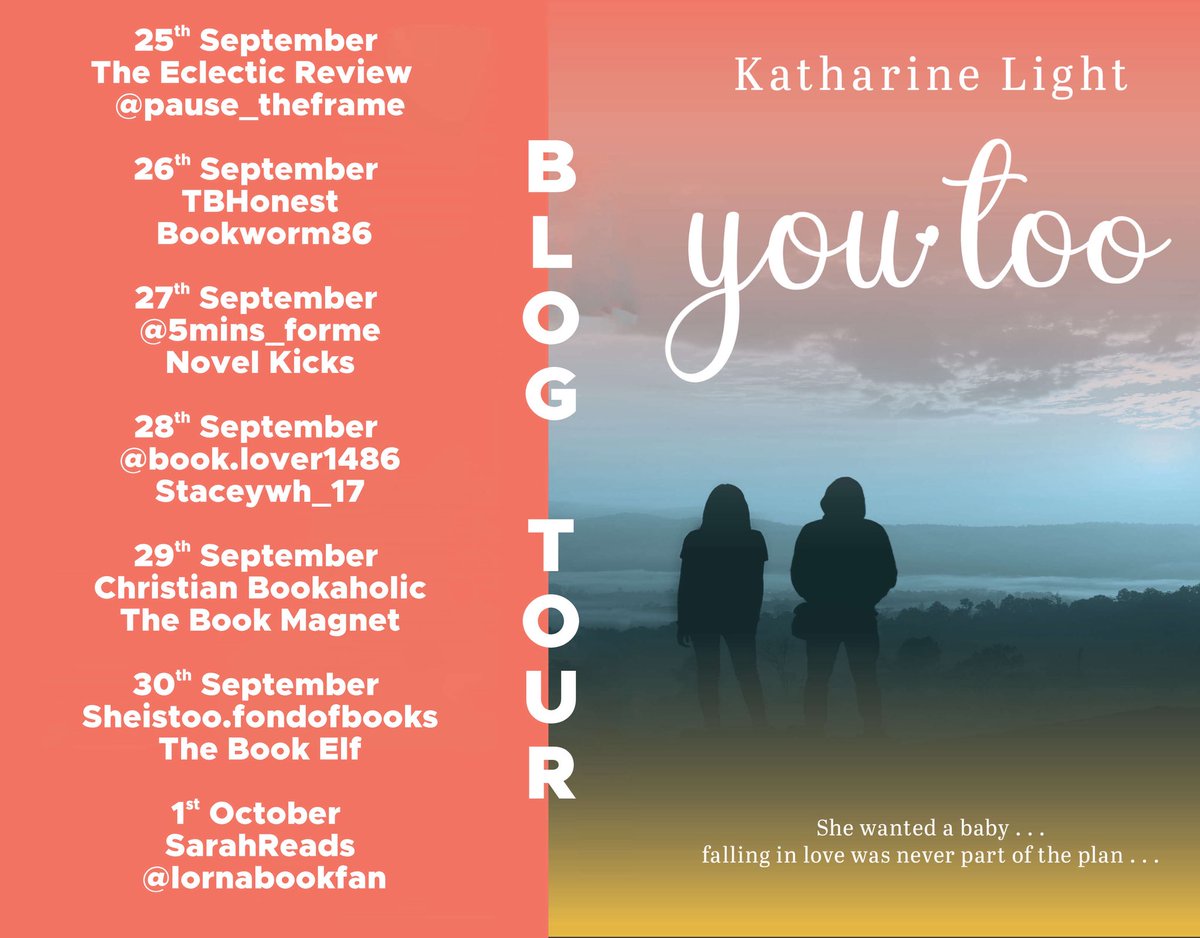 thebookmagnet's tweet photo. It’s my stop on the @rararesources #BlogTour for #YouToo by @katelightwrites 📖
Visit my blog to read my review of the third book in the Millingham series:
https://t.co/M681MLAe24 https://t.co/yqucZHGWAr