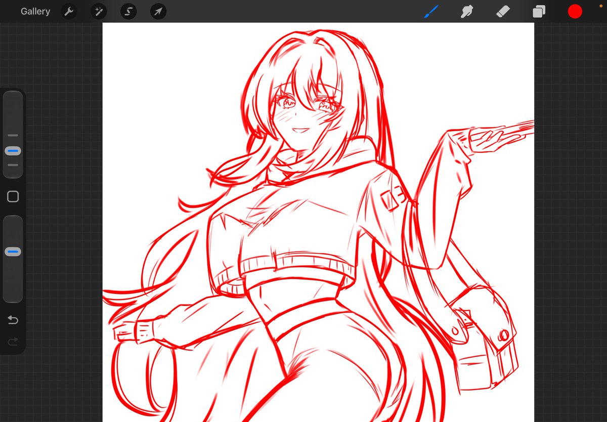 relluuwu's tweet photo. Luka WIP https://t.co/q4OrHfU38s