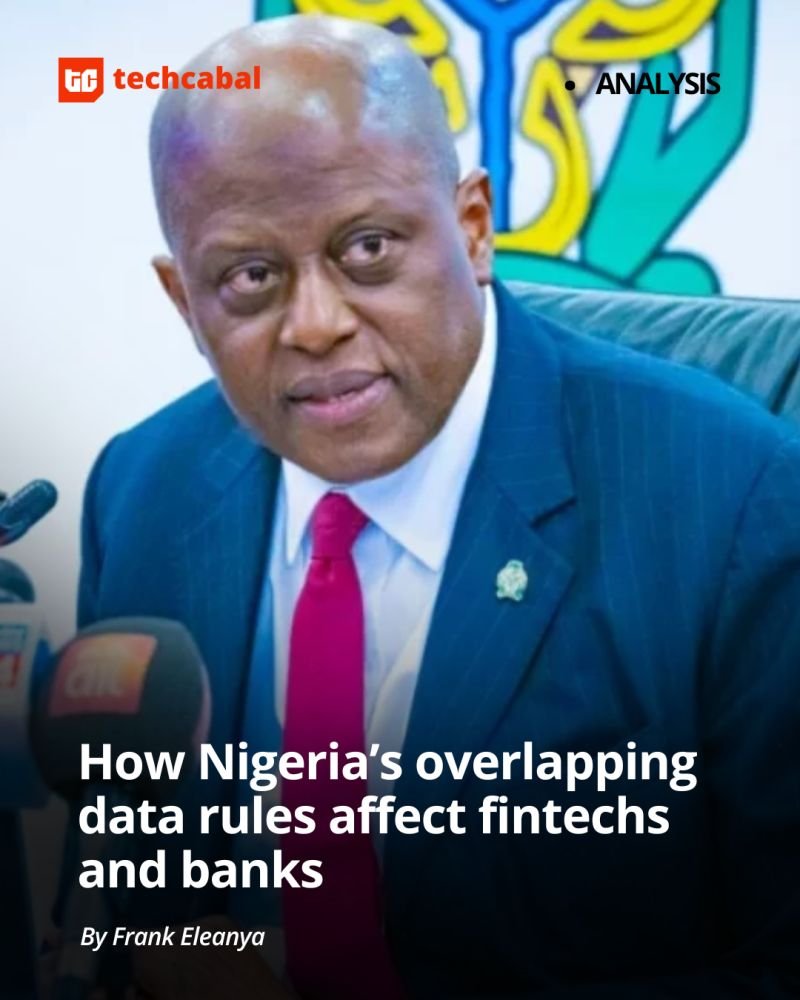 TechCabal's tweet photo. Nigeria wants more critical data stored at home. But as the CBN tightens localisation requirements for financial institutions and the government builds a broader cloud framework, a bigger question is emerging: can multiple regulators enforce data sovereignty without creating a costly compliance maze?

The issue is not simply localisation. It is about who regulates what, where their mandates overlap, and how businesses navigate requirements covering payment data, cloud infrastructure, backups and disaster recovery.

We spoke with technology policy and legal experts about where the CBN’s sector-specific mandate meets NITDA’s broader technology and cloud responsibilities — and why coordination may matter as much as localisation itself.

We explore the implications in this analysis :
https://t.co/0zmFXsMeYi