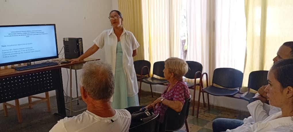 UcimeGuantanamo's tweet photo. La XIX Jornada Científica Provincial de #Pediatría y Neonatología, y la tercera de Medicina Intensiva y Emergencias Pediátricas, inicio en el hospital Pedro Agustín Pérez de #Guantanamo con la impartición de varios cursos preevento. #CubaPorLaVida  #CubaPorLaSalud #SomosUcmgt https://t.co/4K4QaKL278
