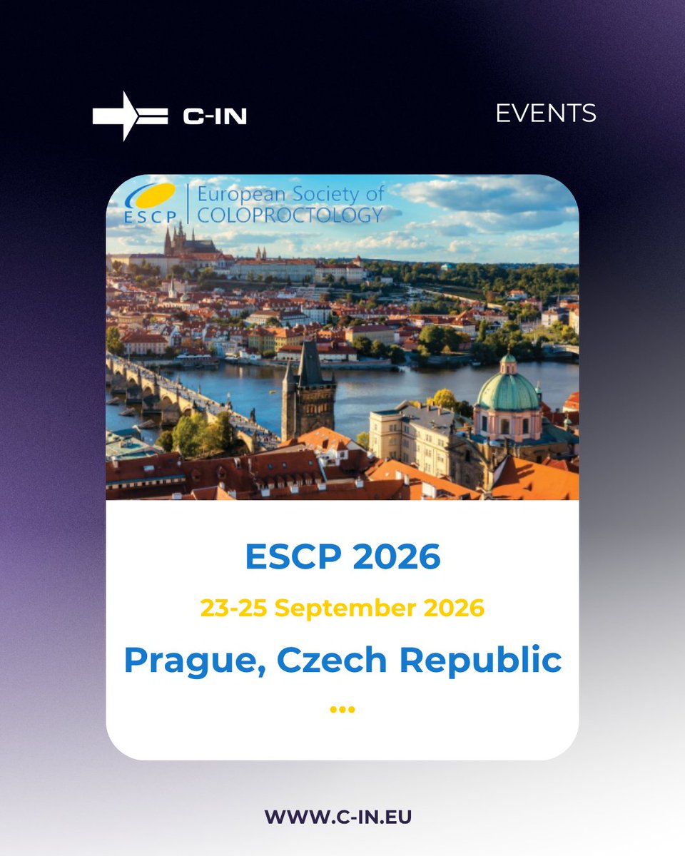 cin_eu's tweet photo. ✨ Wrapping up an unforgettable edition of the #ESCP26!

We are so proud to have worked alongside the European Society of Coloproctology right here in our hometown Prague. 

See you at the next one! 

#ESCP26 #cinteam #EventManagement https://t.co/P0raG510DA