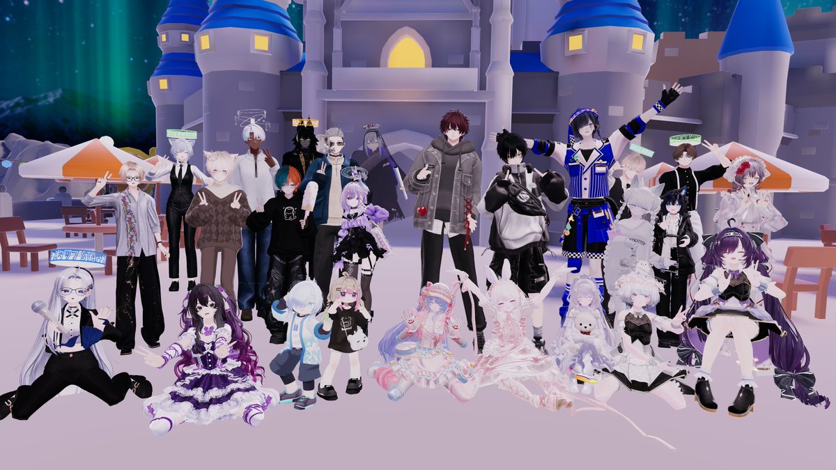 KIMILIVE_'s tweet photo. キミライブ一周年特別営業、ありがとうございました！

無事に一周年を迎えられたのも、いつも遊びに来てくださる皆様のおかげです。
この一年、本当にたくさんの素敵な時間をありがとうございました！

一周年営業の感想や思い出など、ぜひ #VRCキミライブ をつけて投稿していただけると嬉しいです！ https://t.co/7INt4jZ175