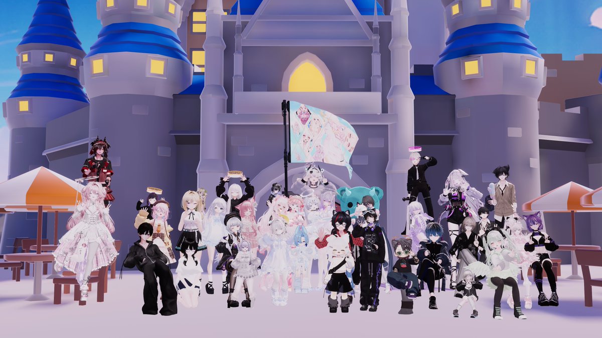 KIMILIVE_'s tweet photo. キミライブ一周年特別営業、ありがとうございました！

無事に一周年を迎えられたのも、いつも遊びに来てくださる皆様のおかげです。
この一年、本当にたくさんの素敵な時間をありがとうございました！

一周年営業の感想や思い出など、ぜひ #VRCキミライブ をつけて投稿していただけると嬉しいです！ https://t.co/7INt4jZ175