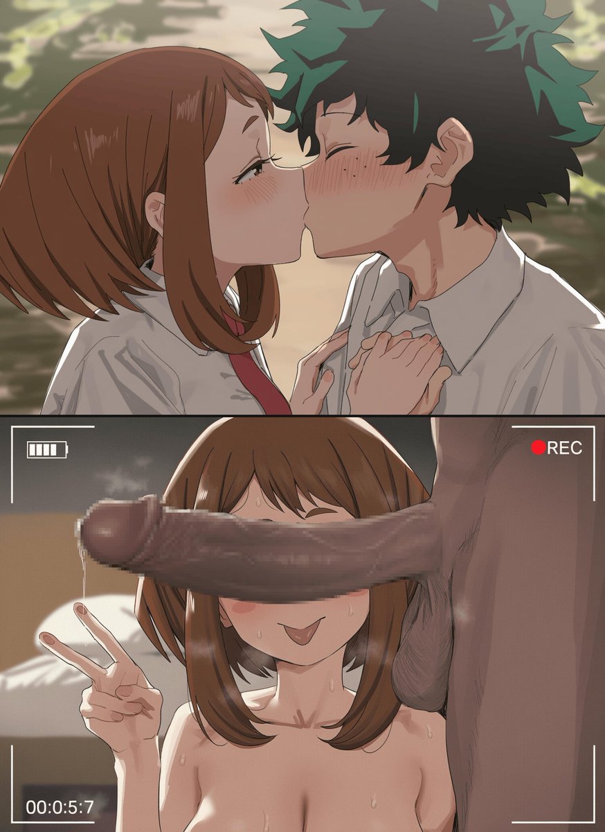Uravity_1ove's tweet photo. 데쿠 군한테는 미안하지만 - 💕 어쩔 수 없잖아❓️🤭💕🩷 https://t.co/QTj1awmsoI
